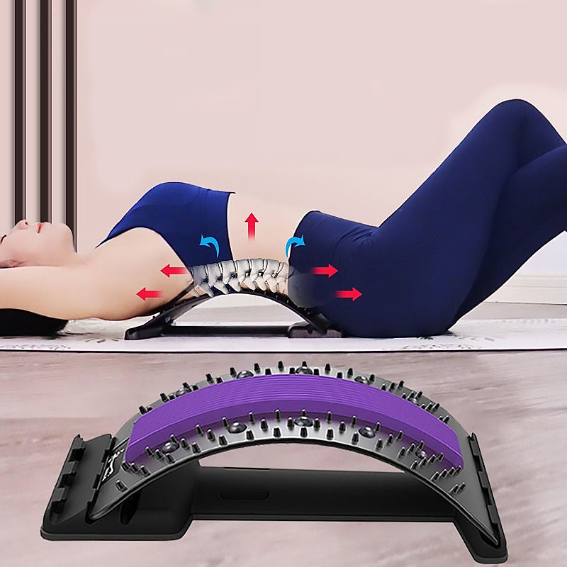 Back Massager, Massage And Health Care Appliance | massage | 
 Product information:

Size：One size
Material: ABS+ memory material
Applicable scene: Fitness equ