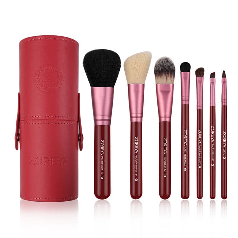 Makeup brush set.