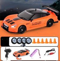 car 4wd rc drift car toy remote control gtr car toy - 5