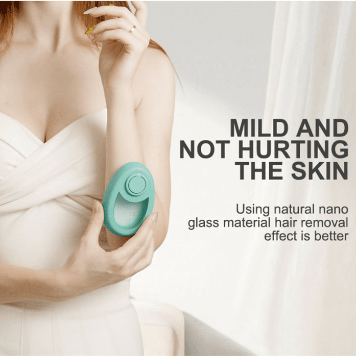 CJEER Upgraded Crystal Hair Removal Magic Crystal Hair Eraser For Women And Men Physical Exfoliating Tool Painless Hair Eraser Removal Tool For Legs Back Arms | Crystal Hair Removal | 
 Overview:
 
 Eco-Friendly and Reusable: 
 The surface of the new crystal hair removal device is ma