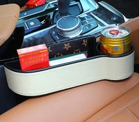 Luxury Leather Car Organizer storage box | car accessories | Introducing our premium Car Storage Box, the perfect accessory to keep your vehicle organized and cl