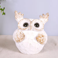 Owl Auspicious Animal Home Decoration Resin Crafts Home Decoration.