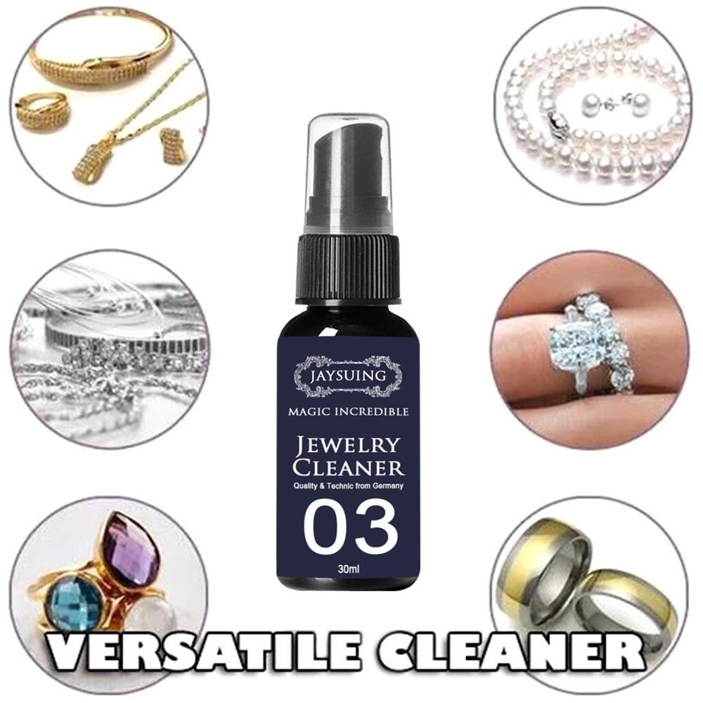 Jewelry Cleaner Cleaning Gold Watch Diamond Ring Cleaning.