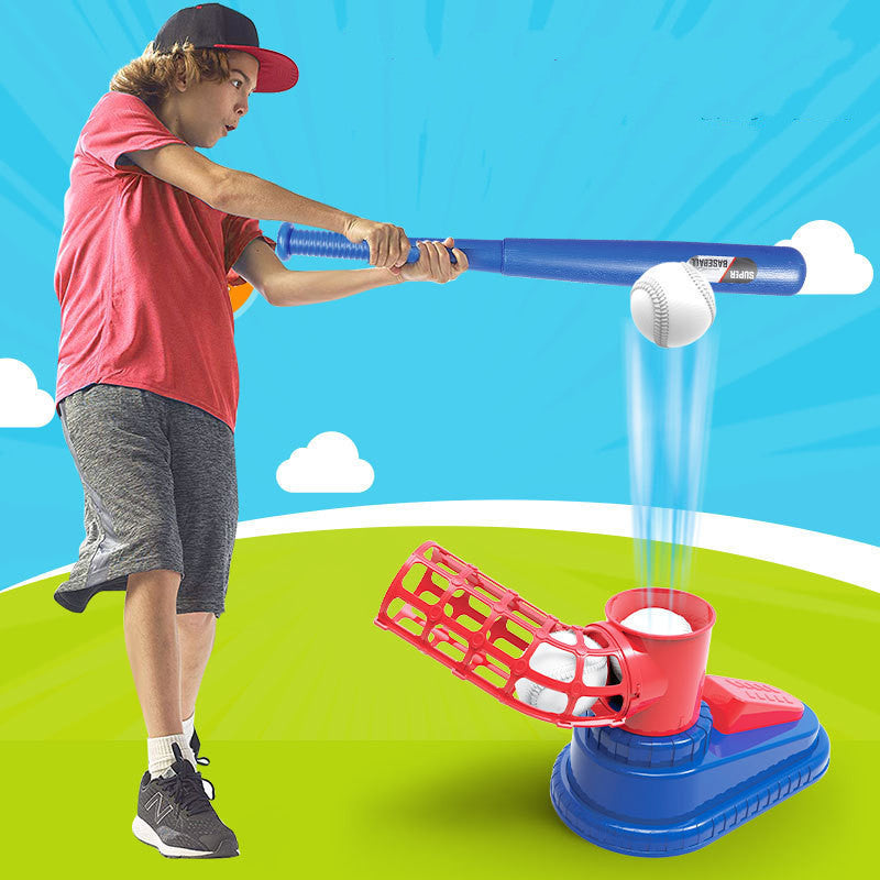 Children's Baseball Serving Trainer Toys Outdoor Sports Fitness Sports Baseball Launcher Toys.