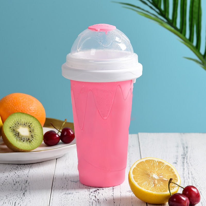 Net Celebrities Pinch The Into An Ice And Quickly Make A Smoothie Cup | Smoothie Cup | Introducing our revolutionary Ice Pinch Smoothie Cup! Experience the magic of quick freezing technol