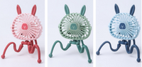 Stroller Fan Personal Portable Desk Handheld Baby Bed Car Seat Fan USB Rechargeable Fan Mini Stroller Accessories.