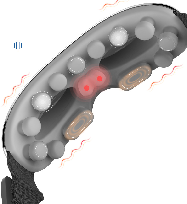 Eye Massager Intelligent Multi-point Vibration Eye Care Device.