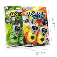 Cross-Border Exclusively For Children's Mini Walkie-Talkie Toys 2 Sets Of Wireless Smart Phone Parent-Child Interactive Outdoor Toys.