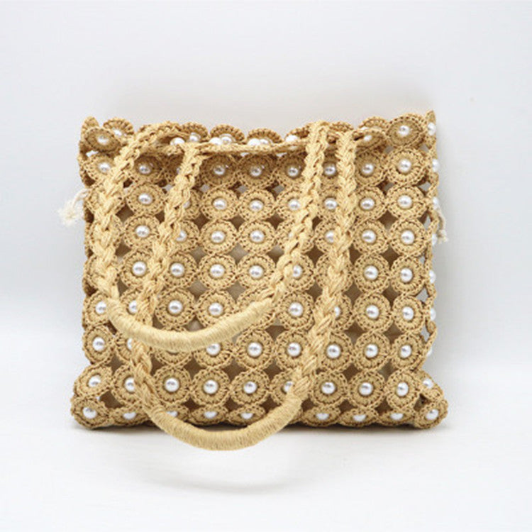 Woven Handbags Pearl Handbag