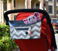 Baby Stroller Hanging Bag, Feeding Bottle, Water Cup, Diaper Storage Hanging Bag | baby feeding | 
 Product information
 
 Specification:Blue sea blue stripes, pink pink tassels, gray mint stripes, 