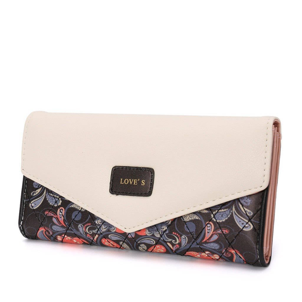 birds wallet Mid-length embroidery Ladies wallet - 4