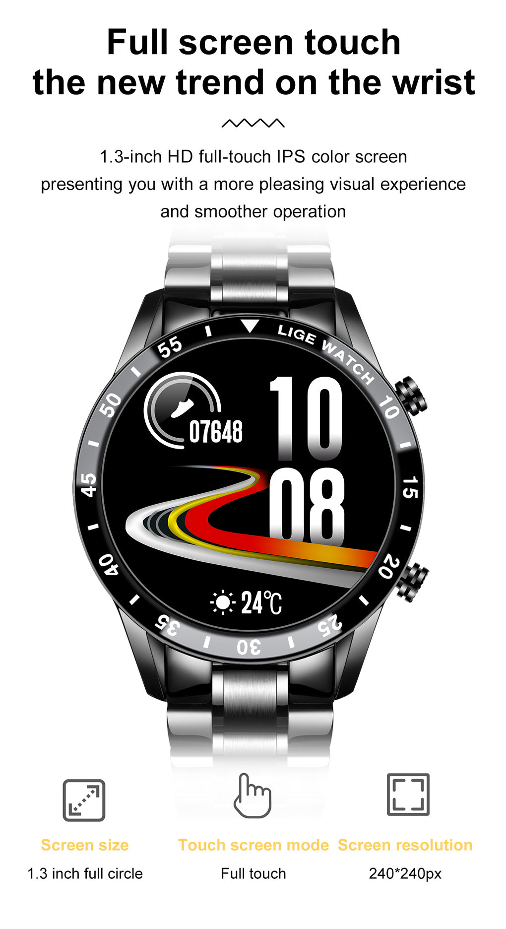 Smart Wearable Watch UK waterproof