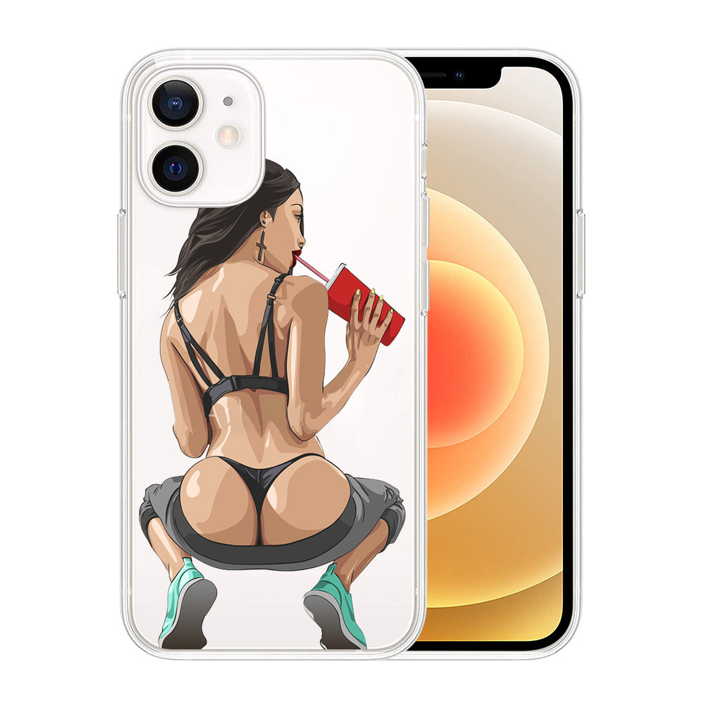 European And American Sexy Beauty Phone Case.