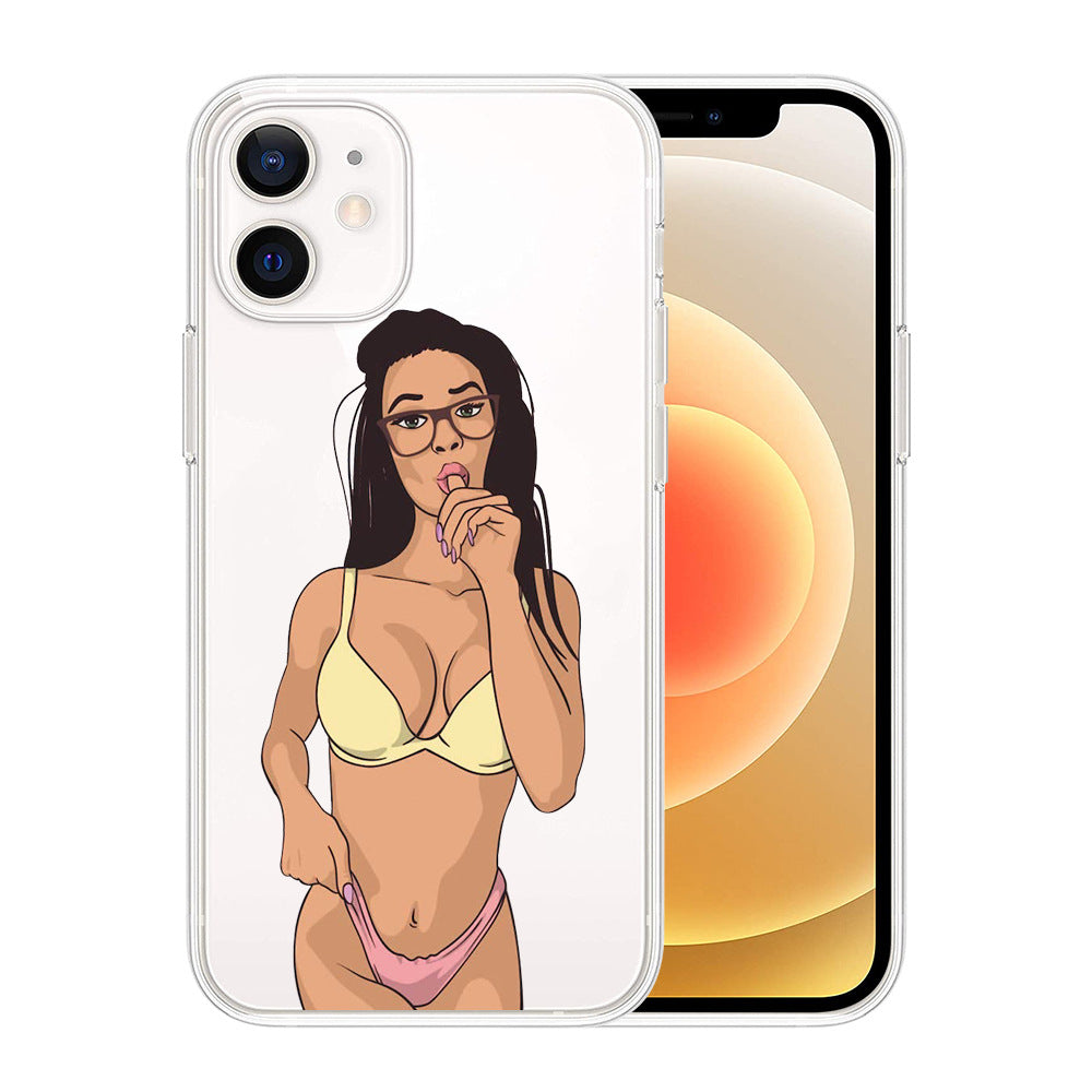 European And American Sexy Beauty Phone Case.