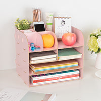 Office Desk Wooden Storage Box.