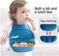 3D Baby Bibs Waterproof Feeding Soft Plastic Baby Saliva Towel Newborn Cartoon Aprons Baby Bibs | baby feeding | 
 Overview
 
 Can be used as a snack box.
 
 Serve as a bib to keep food from falling on the clothin