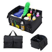 SafetyTrunk:tm: Big Foldable Back Rear Trunk Car Storage Organizer