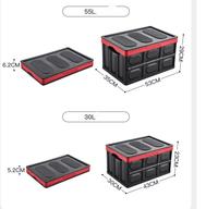 versatile backup storage box storage car folding storage box - 1