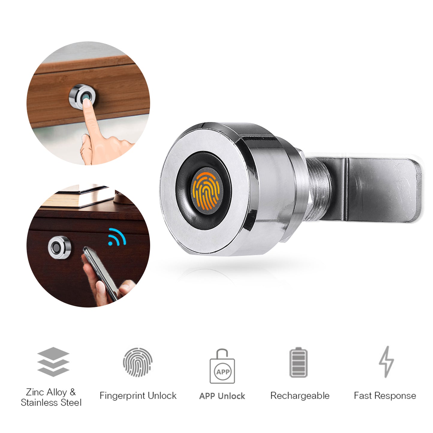 Smart fingerprint lock Automatic fingerprint lock