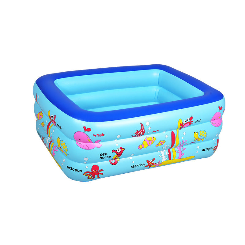 Family Outdoor Children's Inflatable Water Play Pool.