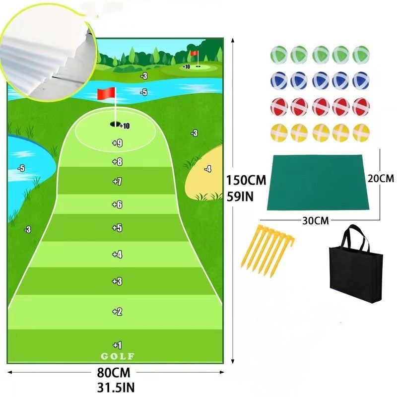 Indoor And Golfer Batting Pad Set Parent-child Interactive Leisure Outdoor Toys.