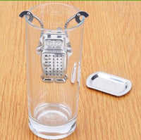 Robot Tea Infuser and Drip Tray.