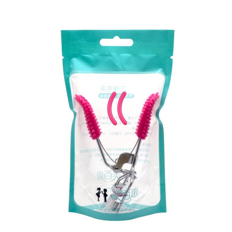 Carbon Steel Bitstock Eyelash Curler Bags Plastic Handle Aid Beauty Tools