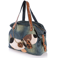 Casual Denim Women's Handbag