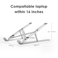 Laptop stand cooling portable adjustable stand.