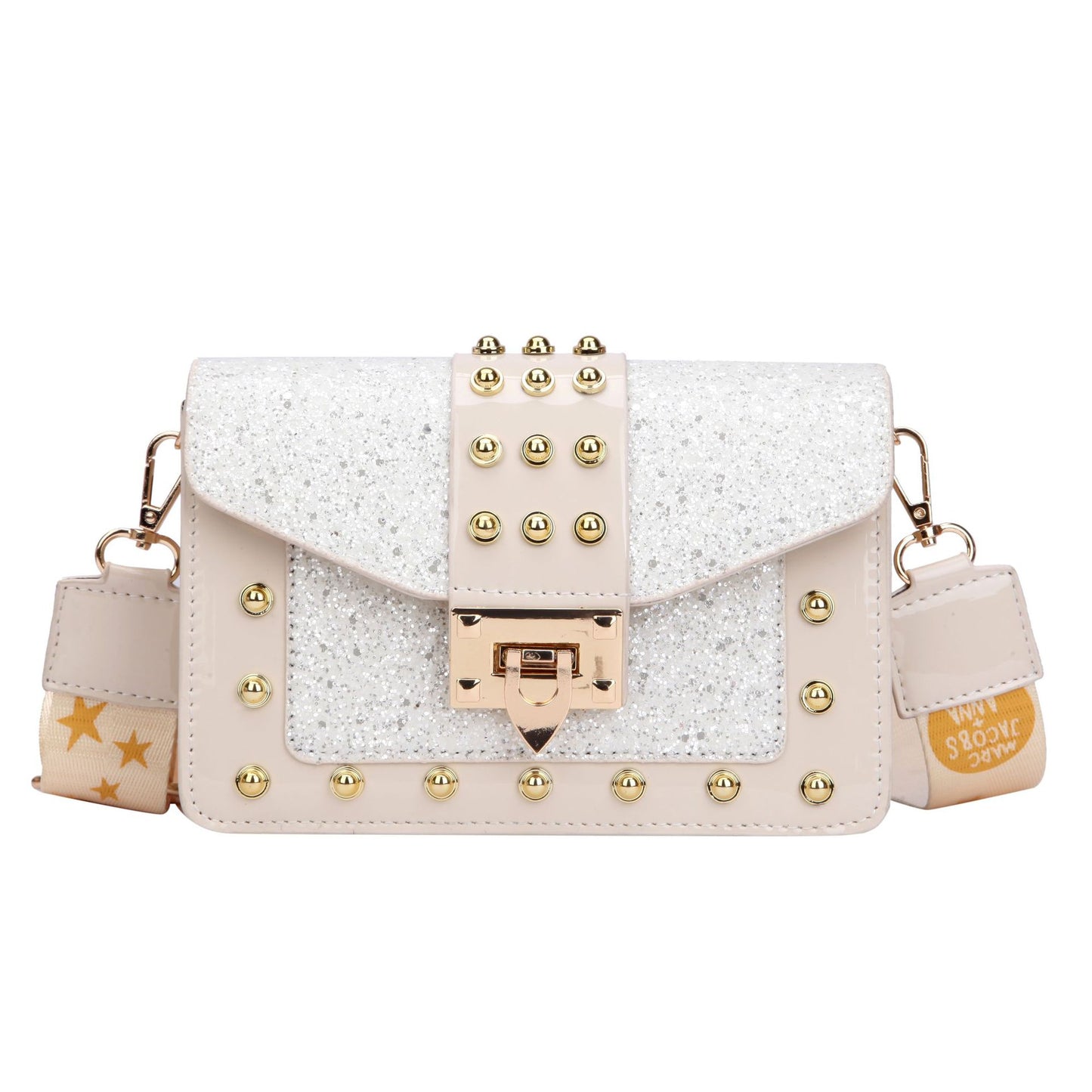 Women's Stylish Vintage Studded Handbag