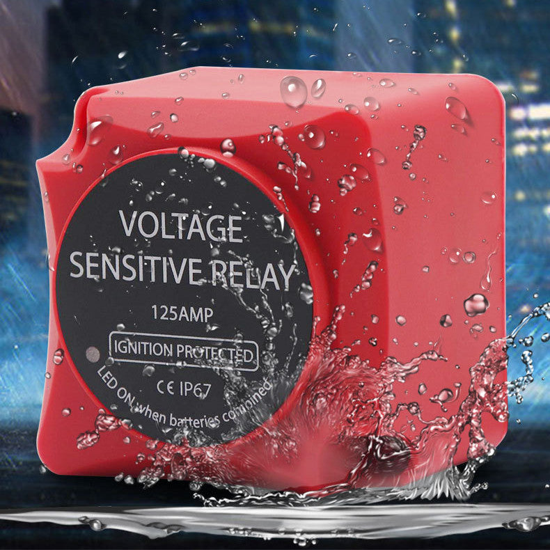 Sensitive Relay For RV And Yacht Automatic Charger.