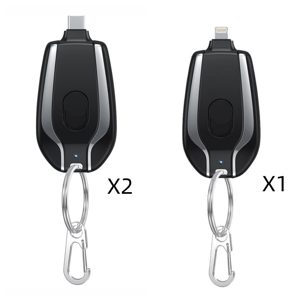 1500mAh Mini Power Emergency Pod Keychain Charger With Type-C Ultra-Compact Mini Battery Pack Fast Charging Backup Power Bank | phone charger |  
Introducing our 1500mAh Mini Power Emergency Pod Keychain Charger, the ultimate solution for keep