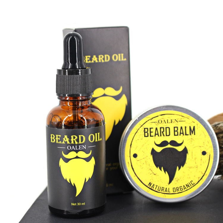 Beard care kit | hair care | 
 Product Name: Beard Care Kit (6-piece set)
 
 Fragrance: Sage
 
 Shelf life: three years
 
 Effica