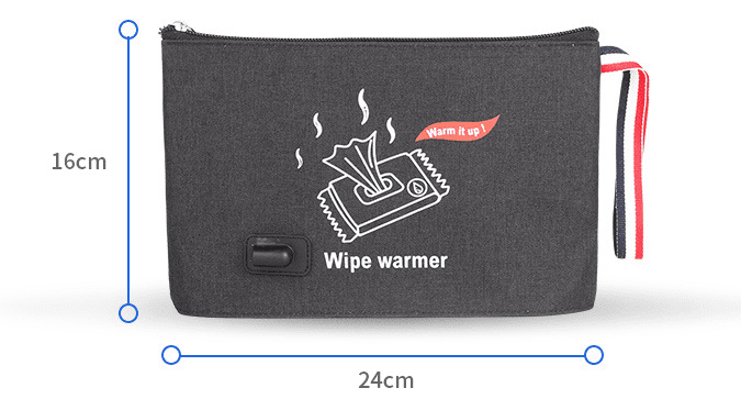 Baby Wipe Warmer Bag | baby care | 
 
  Material: Polyester
  
  Car recharge
  
  Current: 1.6A
  
  Voltage: 12A
  
  Power: 20W
 
 
