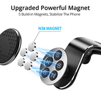 Car phone holder magnetic