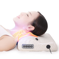 Electric multifunctional massage pillow.