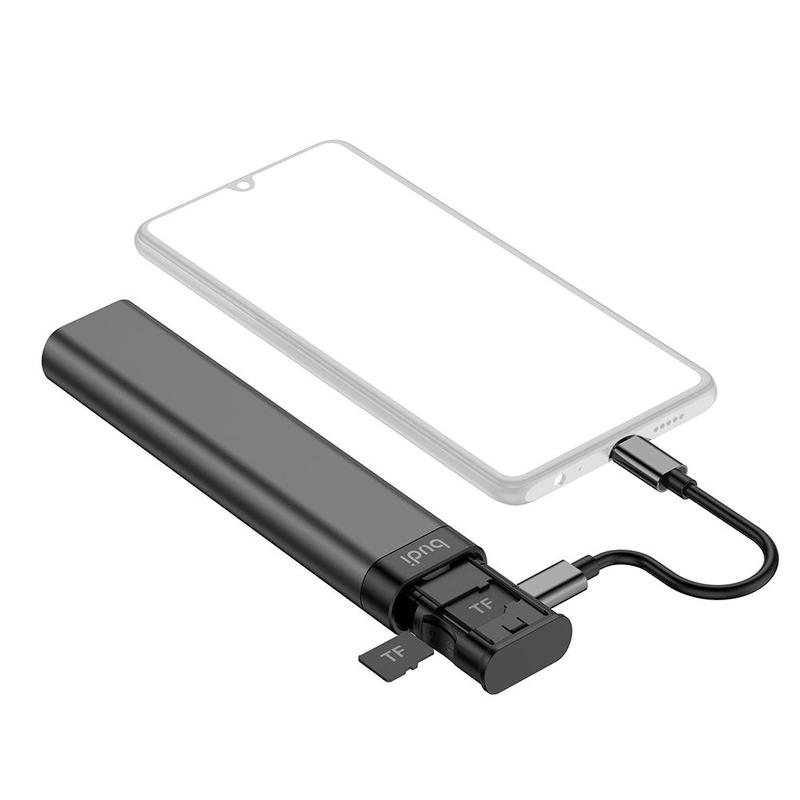 Smart adapter USB data cable storage box.