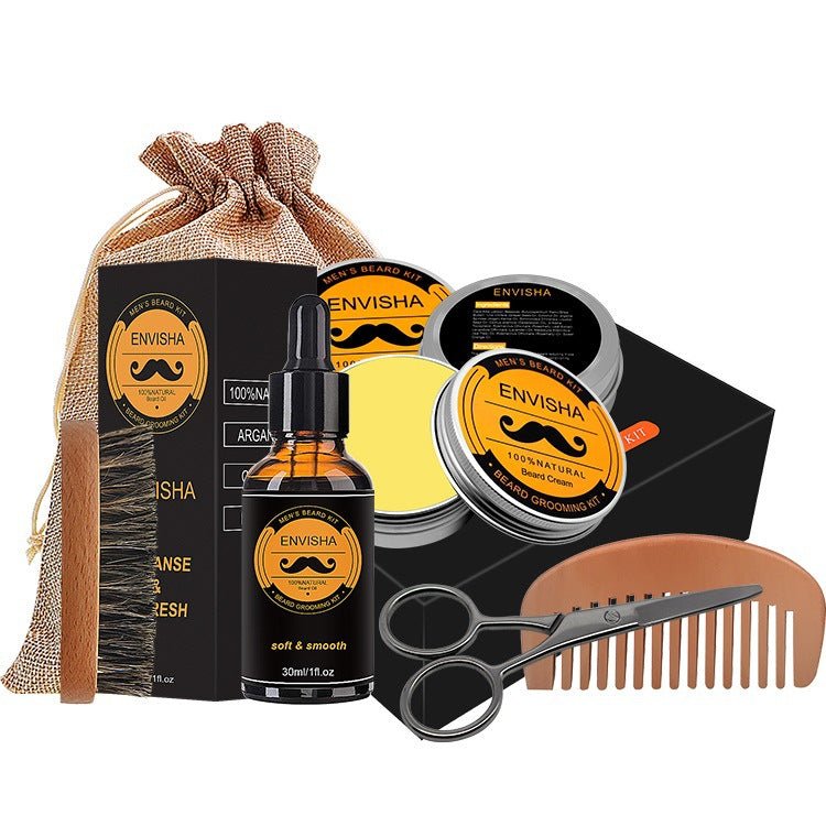 Ultimate Grooming Essentials: Complete Men's Beard Care Kit | hair care | Introducing our exceptional Men's Beard Care Kit, the ultimate solution for maintaining a well-groom