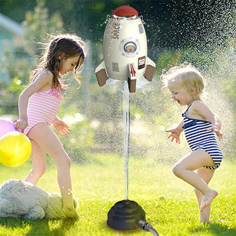 Rocket Launcher Toys Outdoor Rocket Water Pressure Lift Sprinkler Toy Fun Interaction In Garden Lawn Water Spray Toys For Kids Summer Gadgets.