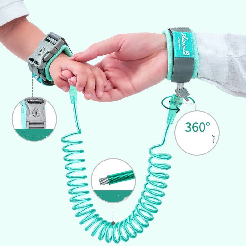 antilost belt wandering baby childrens safety bracelet traction rope - 0
