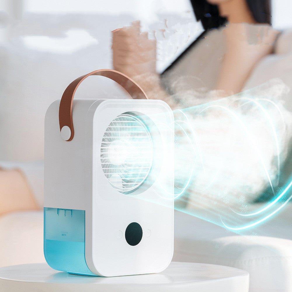 Desktop Fan Mini Air Conditioner.