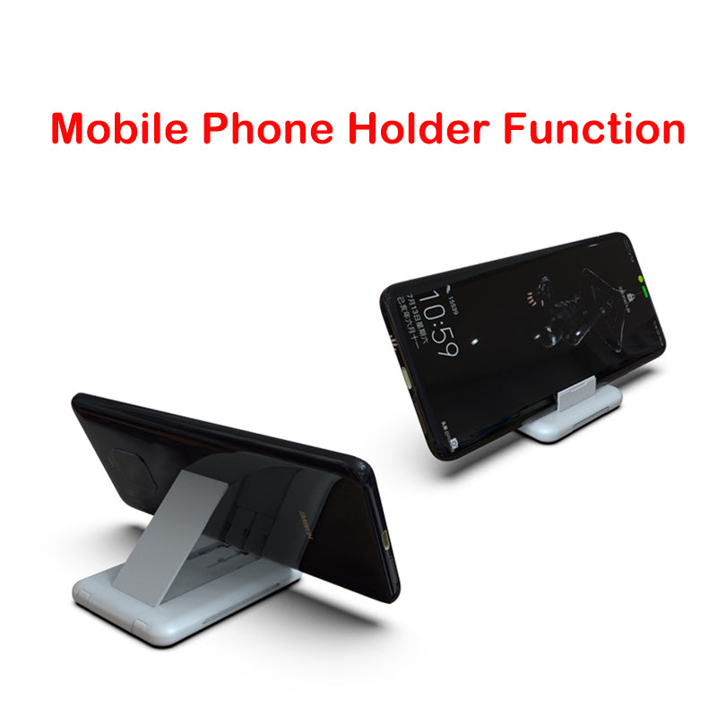 Universal Adapter Data Cable Three-in-one Set Mobile Phone Holder Memory Card Storage.
