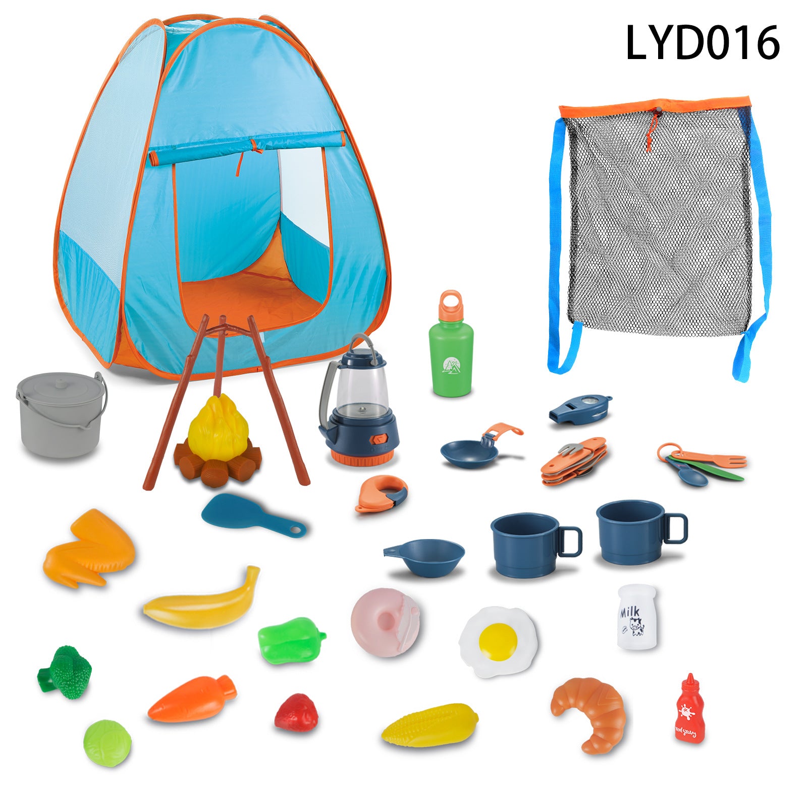 Children's Simulation Camping Tent Play House Toys Outdoor.