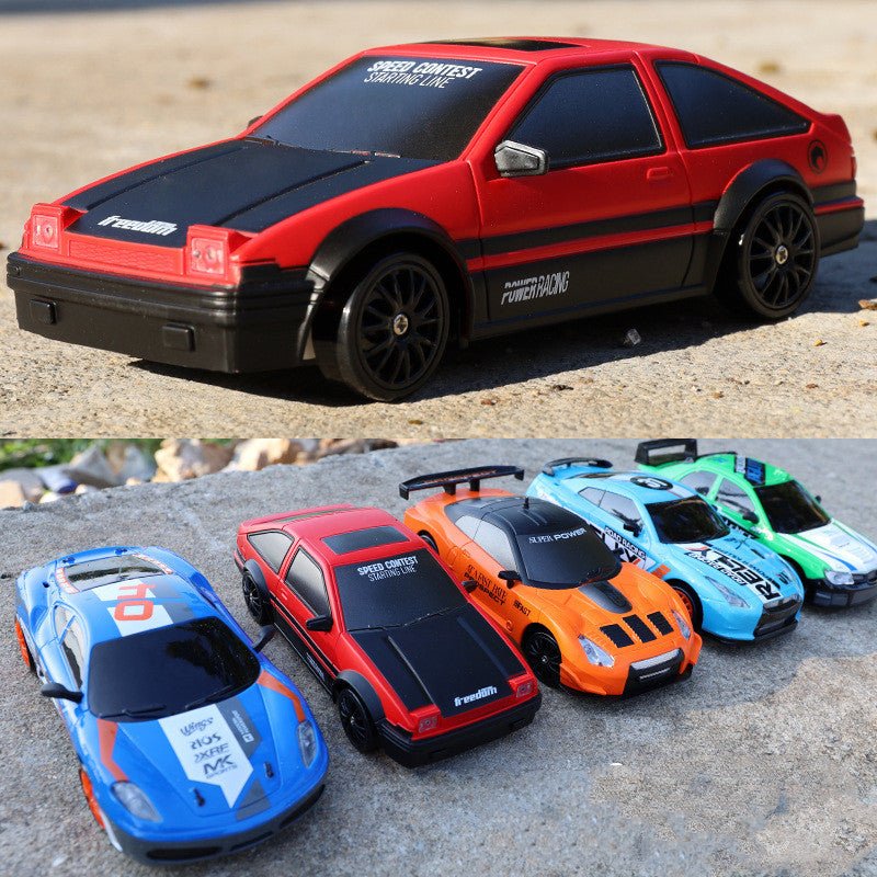 car 4wd rc drift car toy remote control gtr car toy - 1