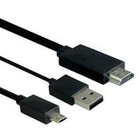 Mobile Phone To HDMI TV With Screen Cable Micro Usb Android Phone Adapter Plug And Play.