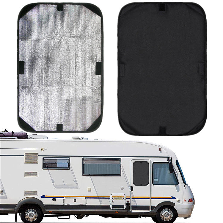 Outdoor Travel RV Privacy Cover Spring And Summer Sunscreen RV Door And Window Sunshade.