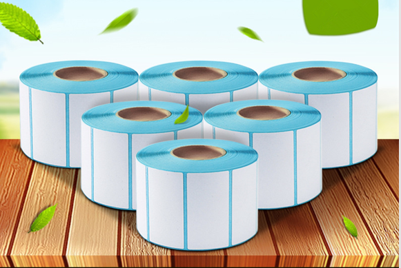 Three Proofing 40x60x40 Thermal Label Printing Paper 100x7050x30 Barcode Sticker