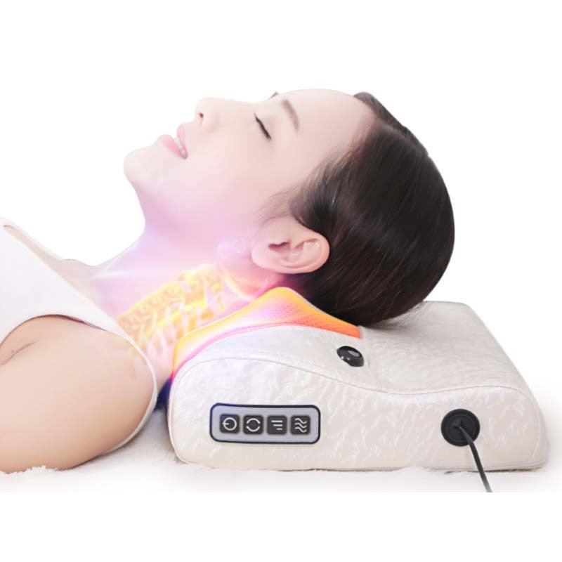 Electric multifunctional massage pillow.