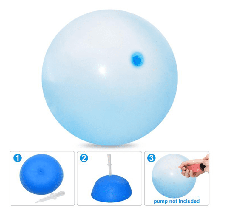 Air Filled Water Bubble Balloon Kids Outdoor Toys  Party Great Gift Summer Outdoor | bubble air | 
 Overview:


 Float, swing, dribble, spin, smash and make weird sounds.
 
 It is fun to play indoor