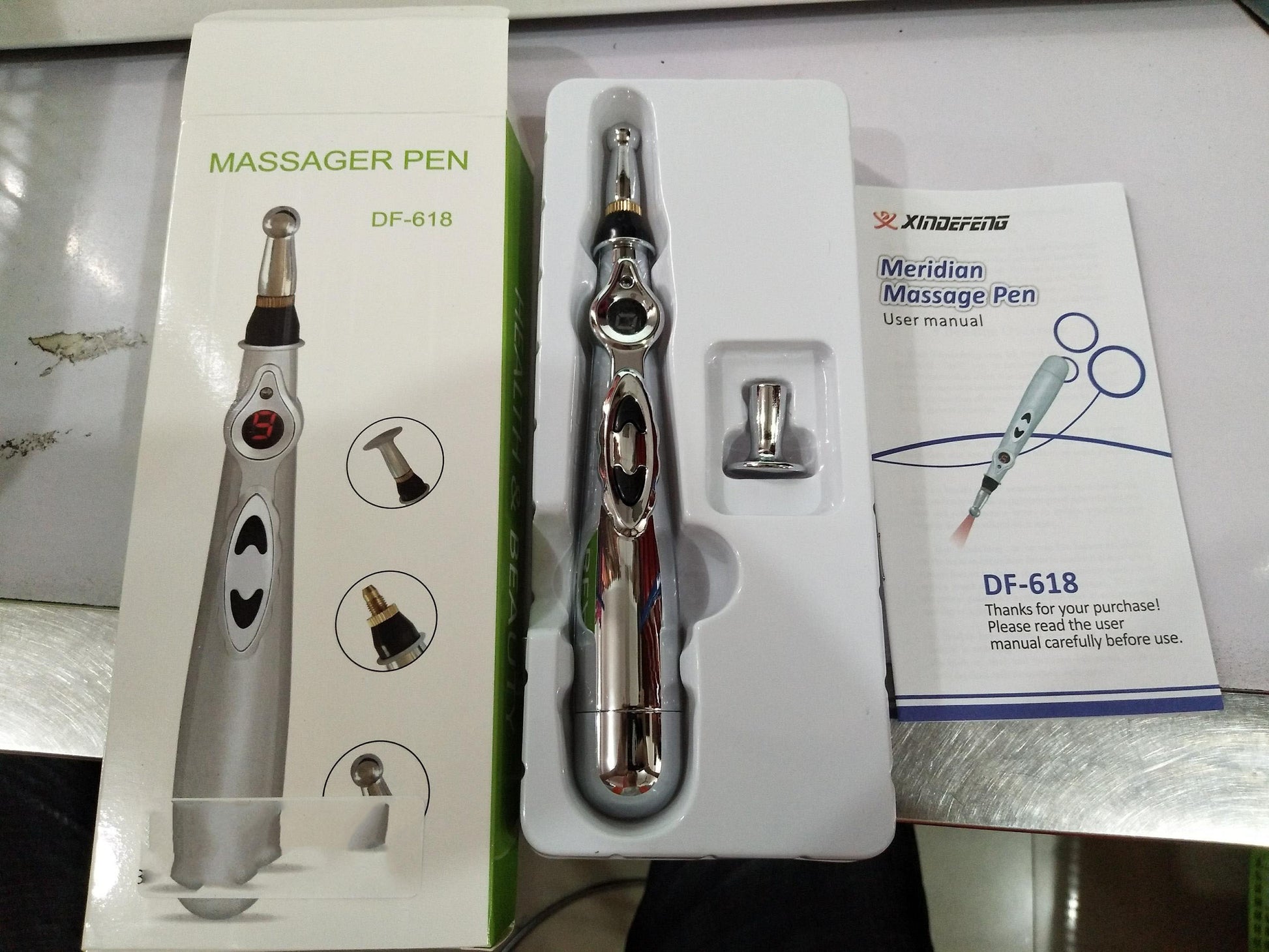 Massage Pen Health Quality Electric Energy Pen.